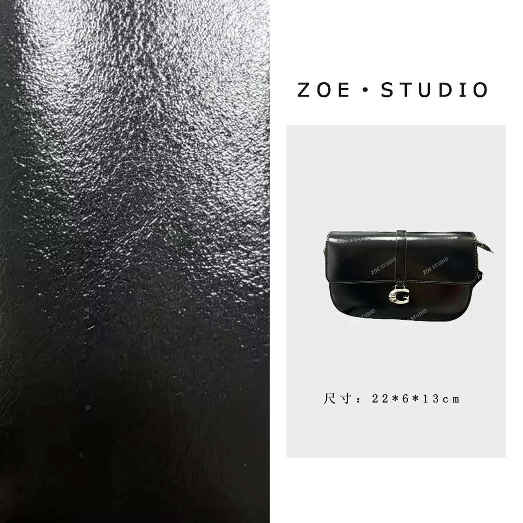 【佐伊甄选】SKL-5519-黑色轻奢女士时尚潮流百搭单肩斜挎包