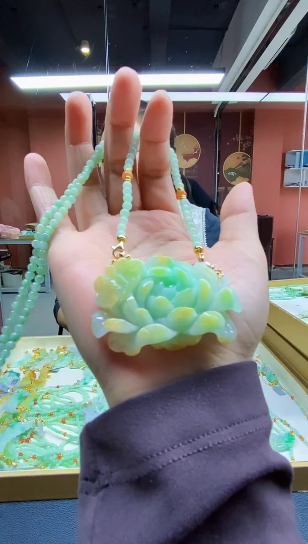 颈饰未镶嵌翡翠翡翠吊坠