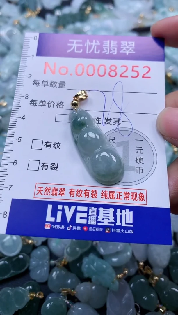 颈饰未镶嵌翡翠8252