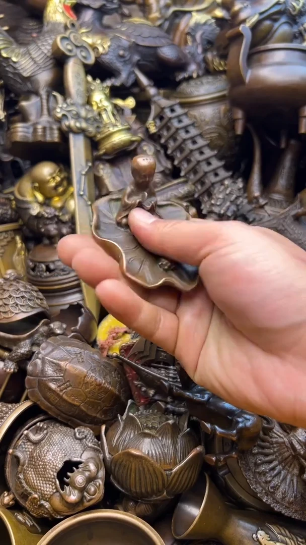 精美铜器，点击下单