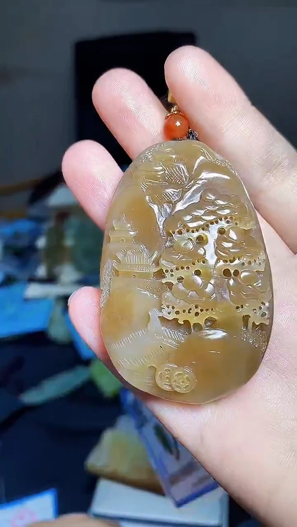 颈饰未镶嵌和田玉1