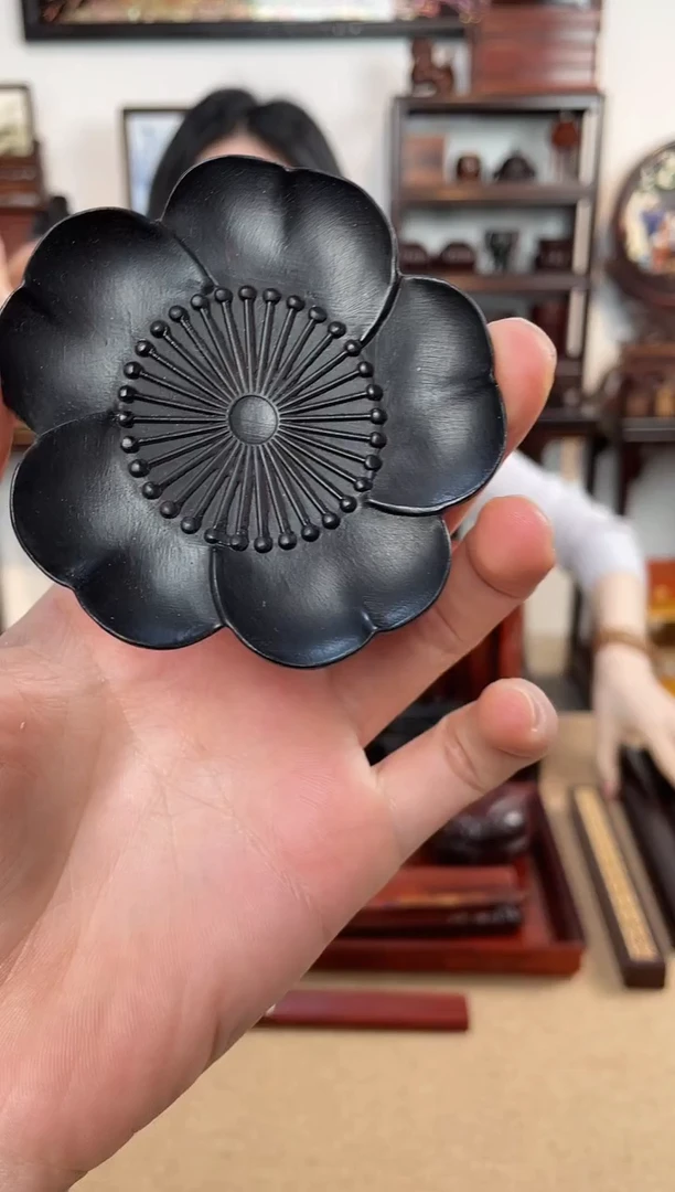 黑酸枝木类成套家具杯垫