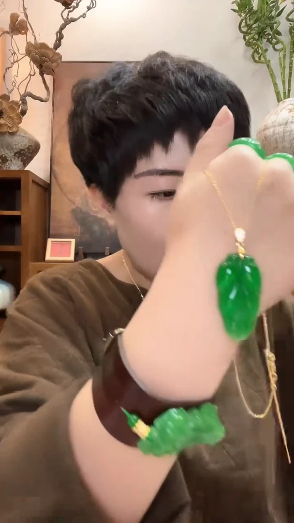 吊坠(赠链)未镶嵌翡翠744