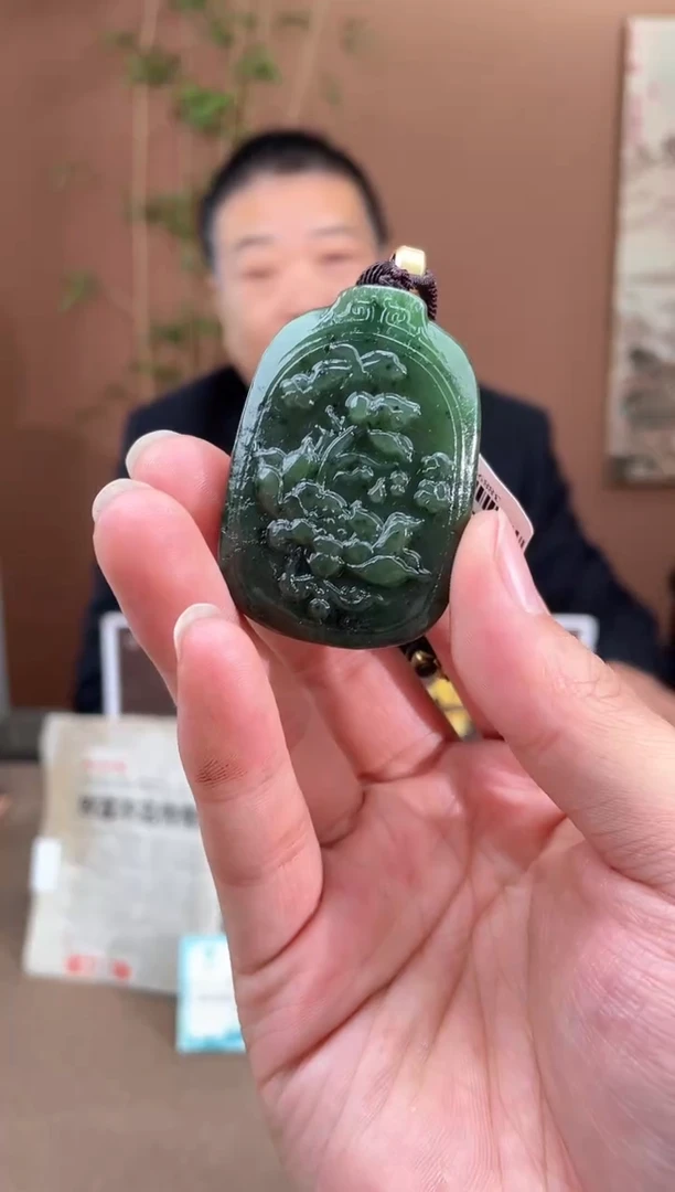 颈饰未镶嵌和田玉多样性拍一发一1912