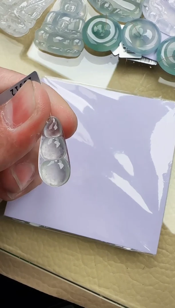 颈饰未镶嵌翡翠缅甸翡翠a货