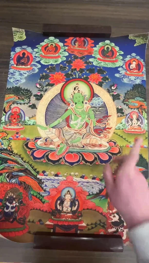 卷轴画唐卡16123