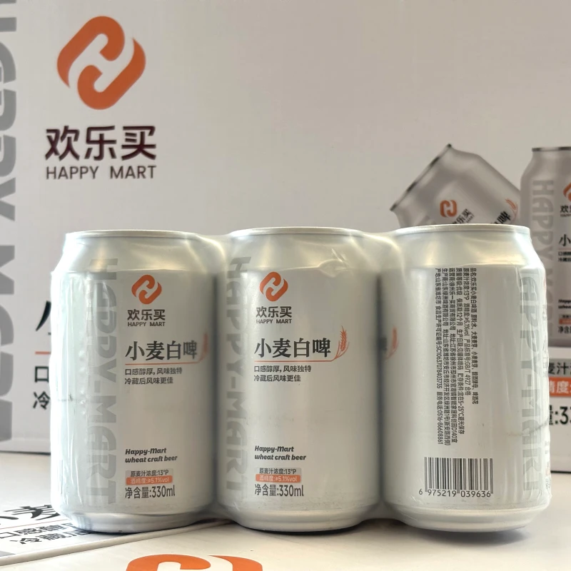 欢乐买小麦白啤330ml*6