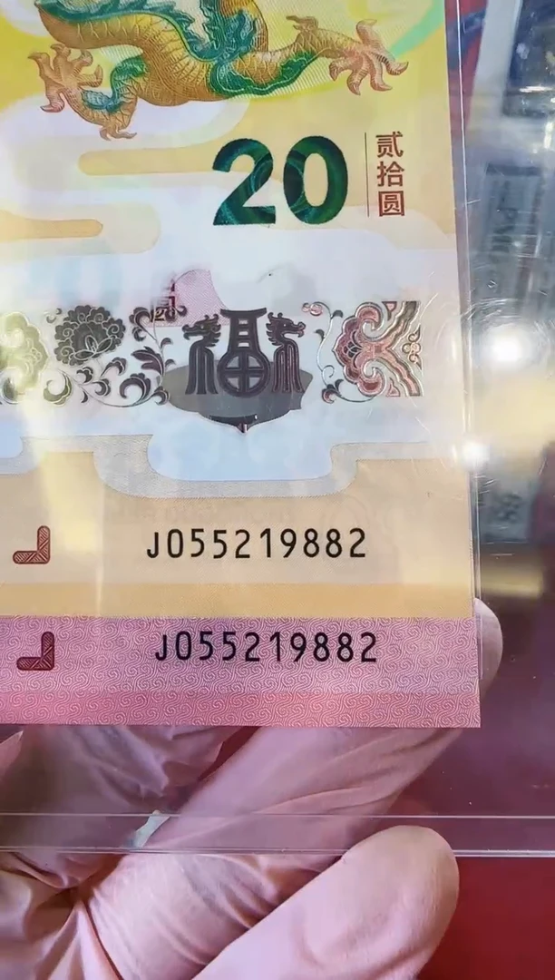 【闪购商品】塑料2025蛇钞全同号055219882裸