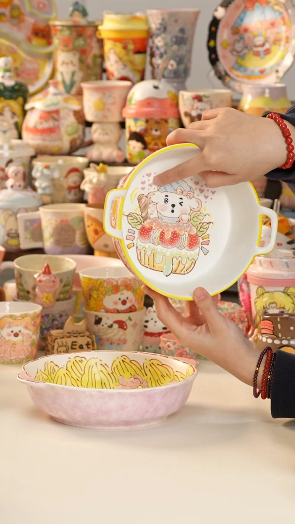 其他景德镇釉下彩手绘设计师款陶瓷