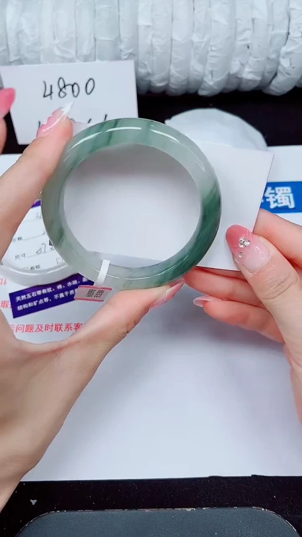 未镶嵌手镯石英质玉382-56/57