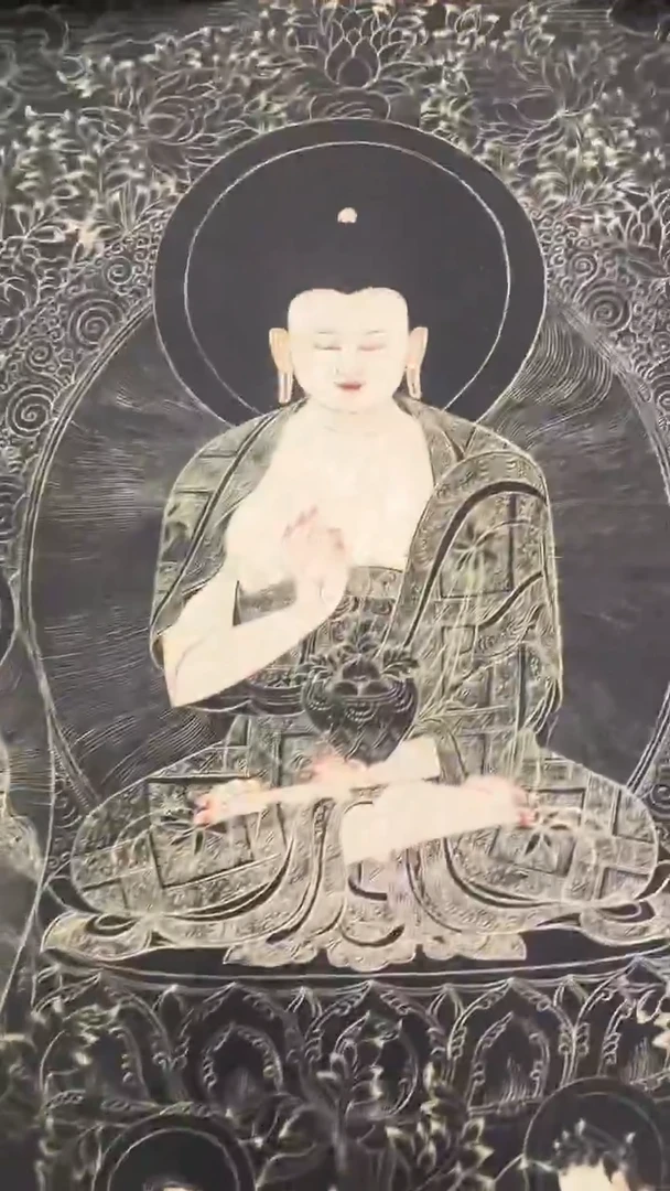 卷轴画唐卡16034