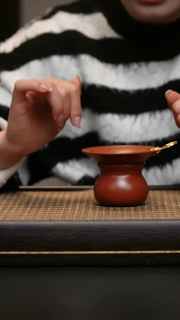 茶壶紫砂朱泥 茶漏