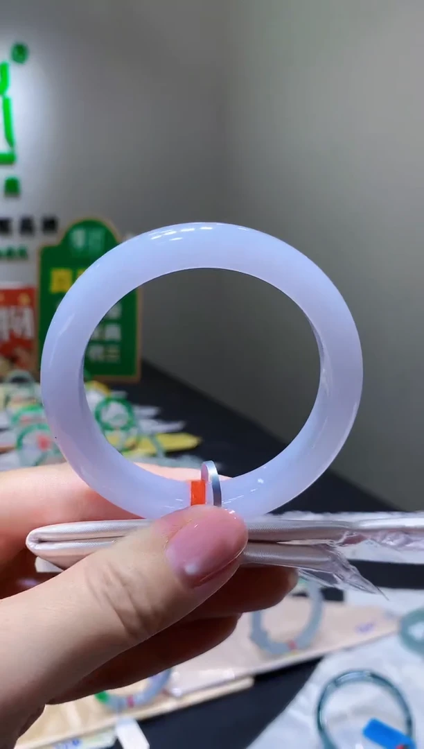 未镶嵌手镯翡翠k57天然缅甸A货翡翠56.7正圈