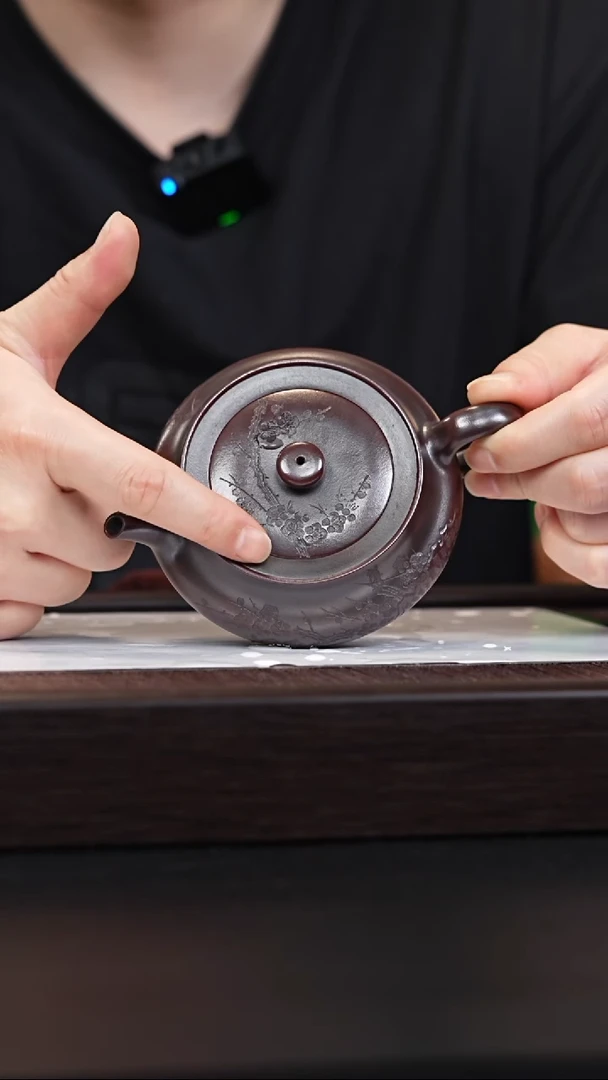 茶壶紫砂宜兴紫砂壶h11335