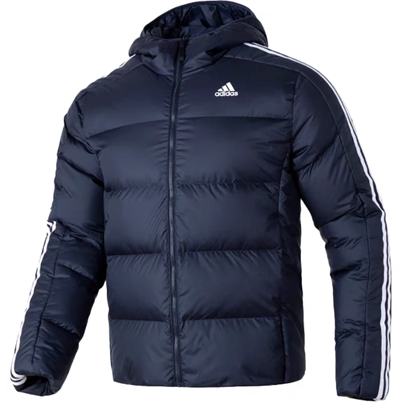 Adidas/阿迪达斯男运动休闲连帽羽绒服外套IK3213