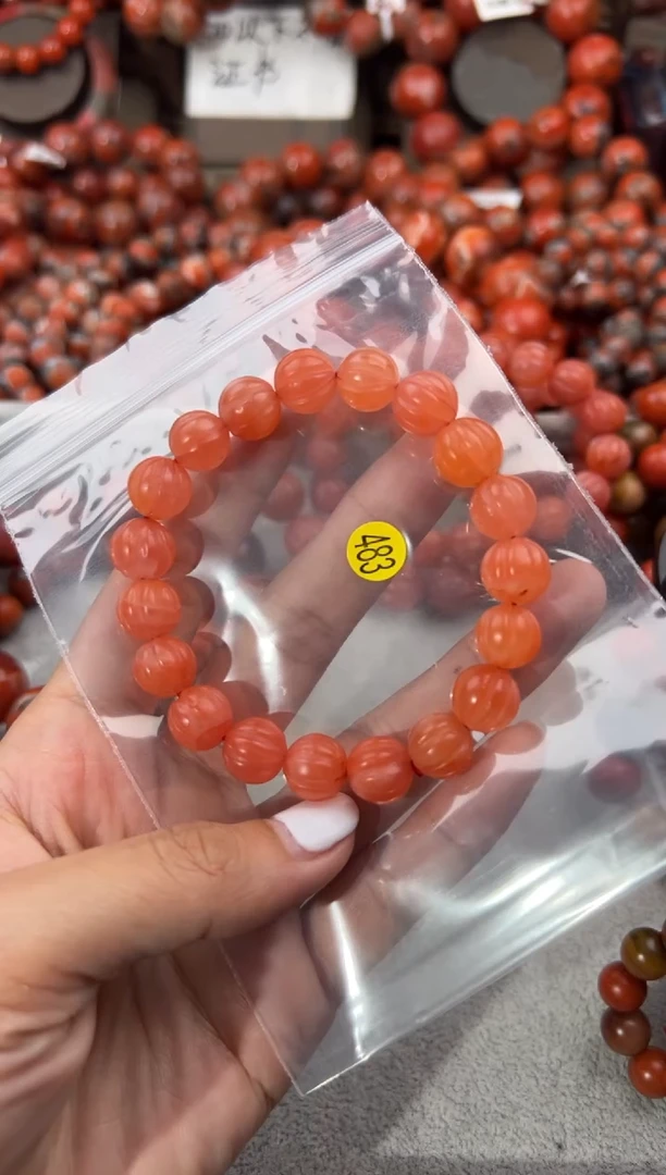 未镶嵌手串南红玛瑙11+