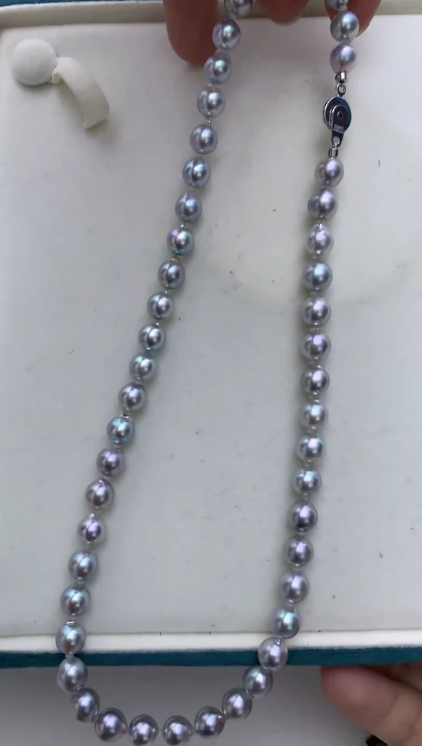 项链未镶嵌海水珍珠e43
