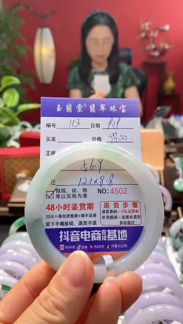 未镶嵌手镯翡翠翡翠113