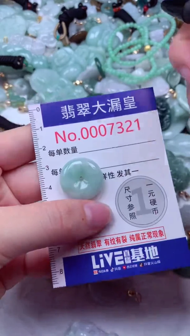 吊坠(不含链)未镶嵌翡翠7321