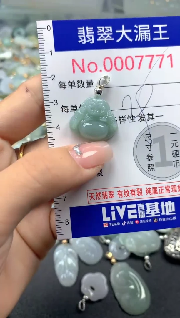 颈饰未镶嵌翡翠7771