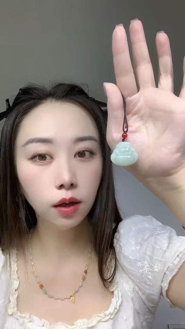 颈饰未镶嵌翡翠佛公福利