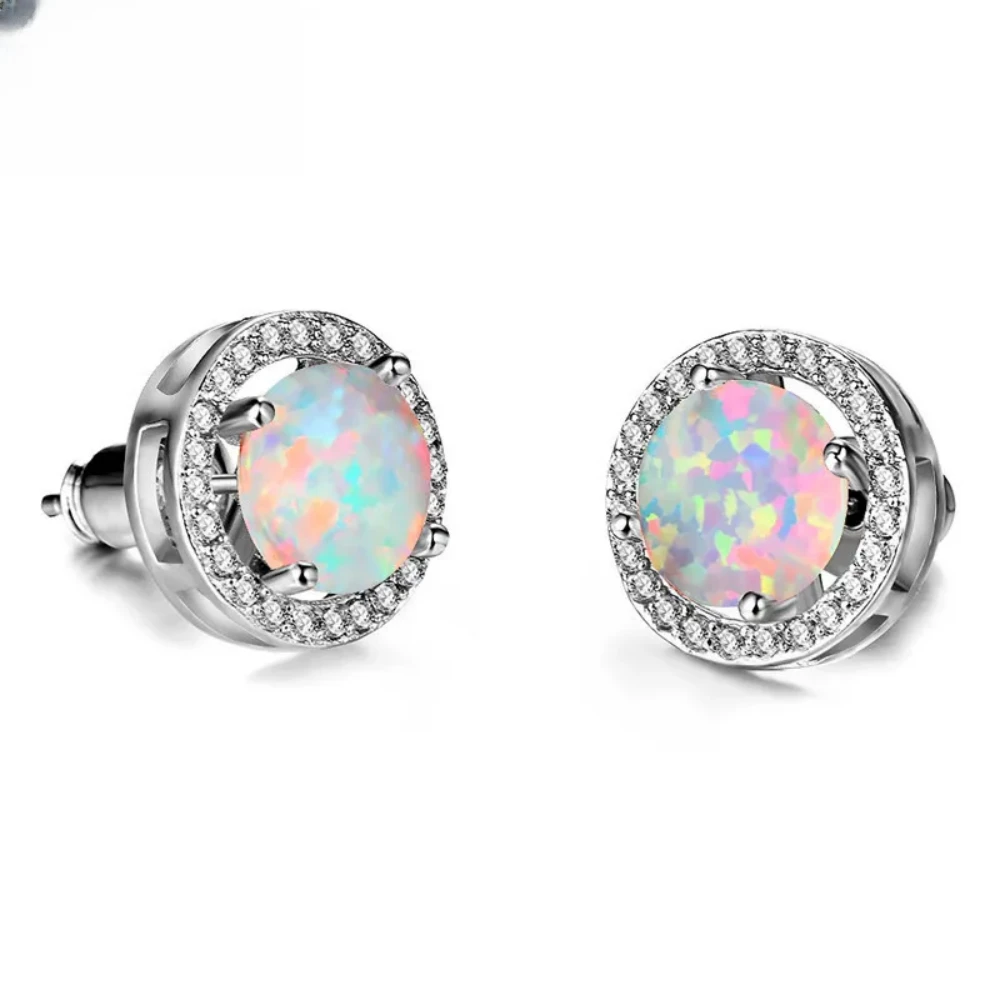 9014耳针.【原创opal系列·欧若拉】设计师款耳饰