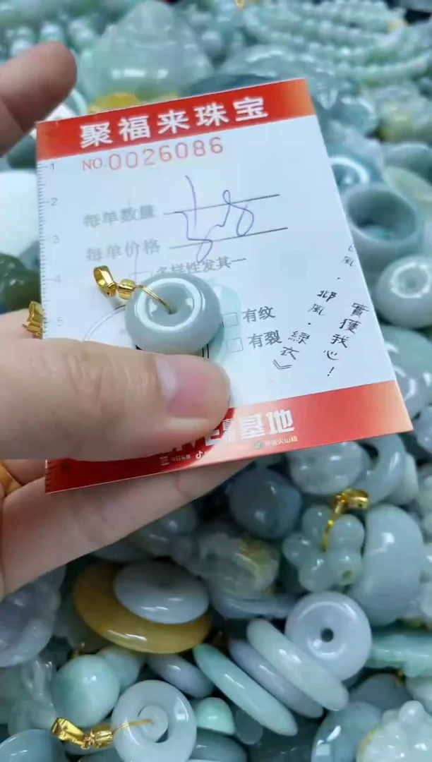 【闪购商品】翡翠颈饰未镶嵌闪购0026086多样性发其一