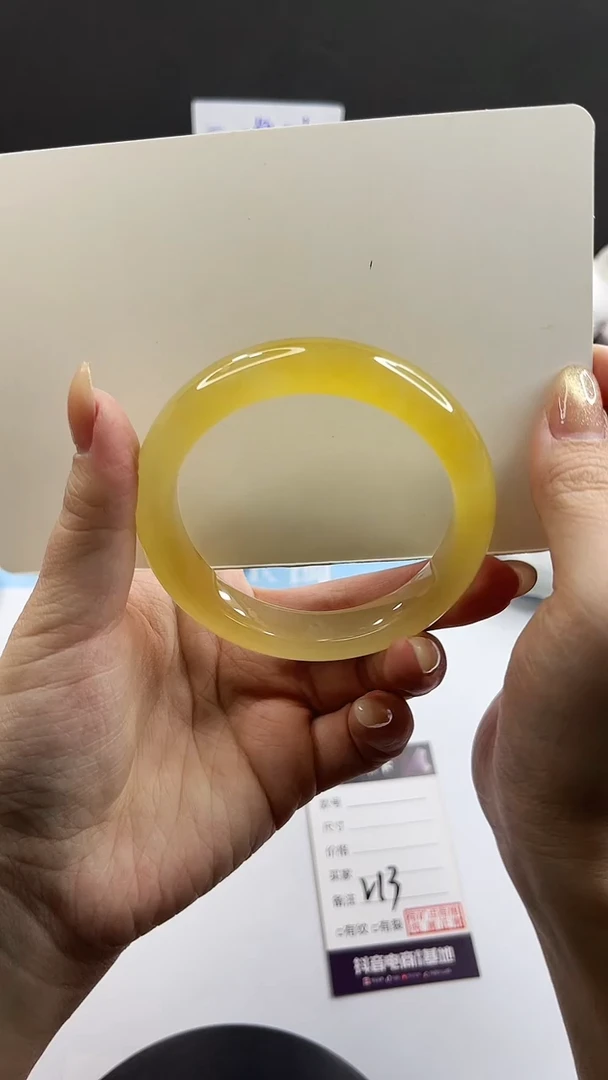 未镶嵌手镯石英质玉多样性发货V13