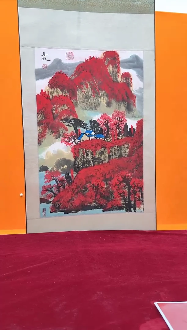 国画楼**下16山水-姜锐-2.7平尺