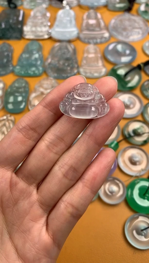 颈饰未镶嵌翡翠17.7-25.4-5.7