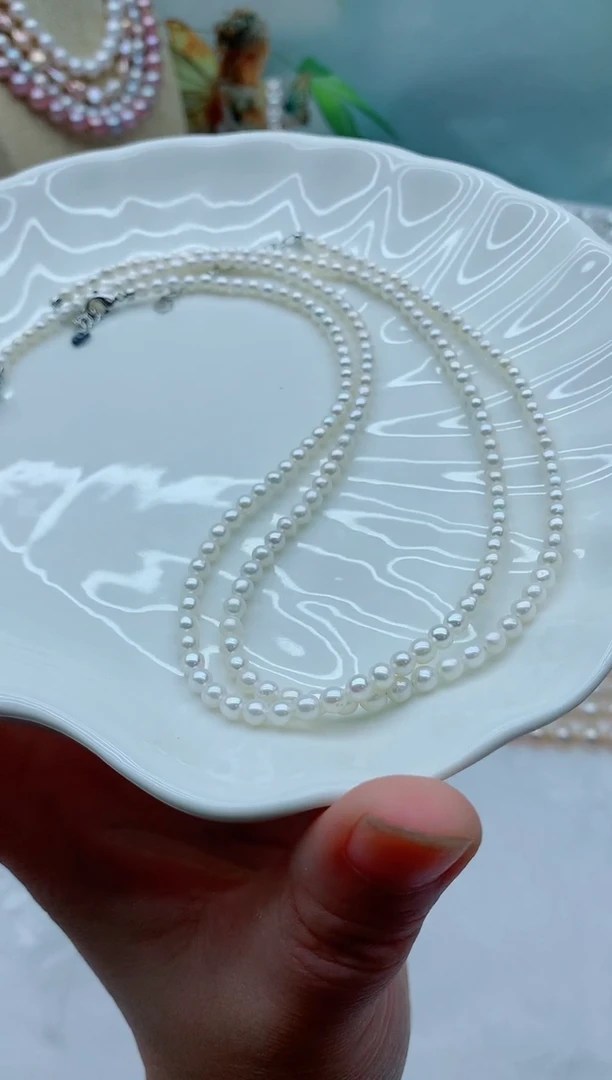 颈饰未镶嵌淡水珍珠多样性发其一（非无瑕）