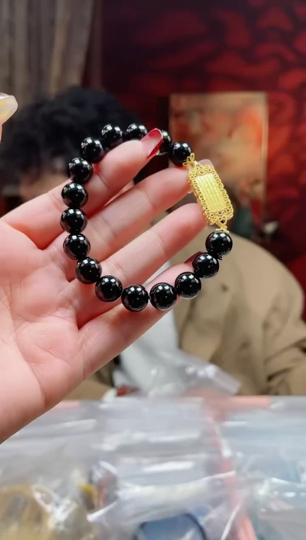 【闪购商品】碧玺手串未镶嵌多样性发其一