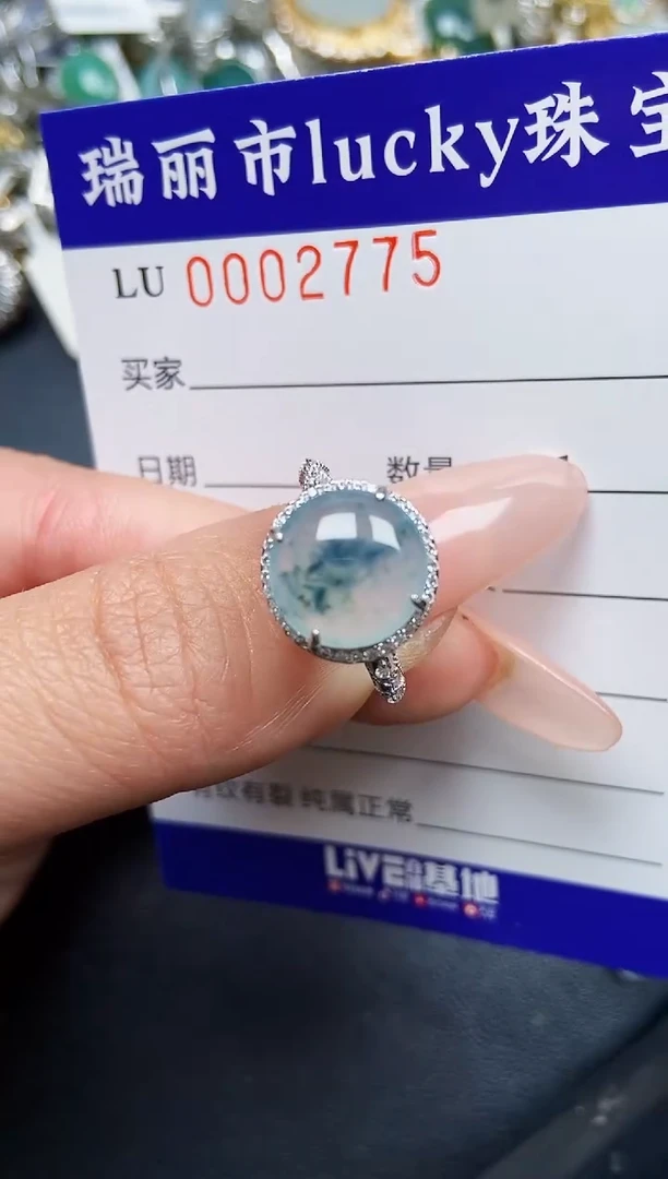 【闪购商品】翡翠颈饰银S925镶嵌2775