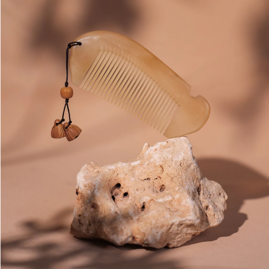 白象梳篦 羊角日用梳礼盒装送礼家用无拎袋