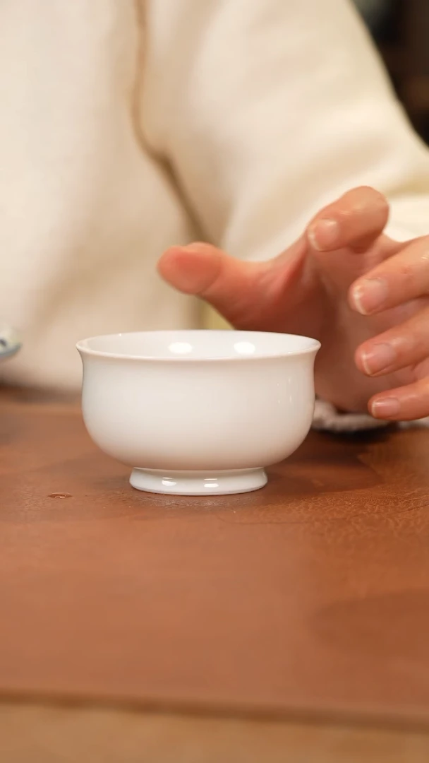 【闪购商品】杯景德镇白胎炉式杯