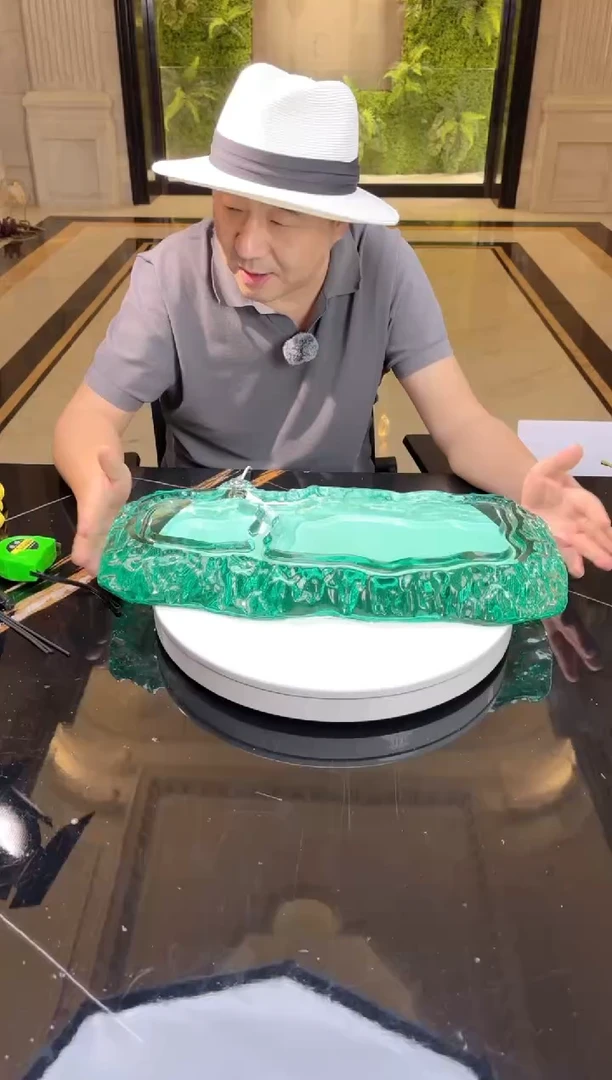 摆件SJ02101山河茶台摆件