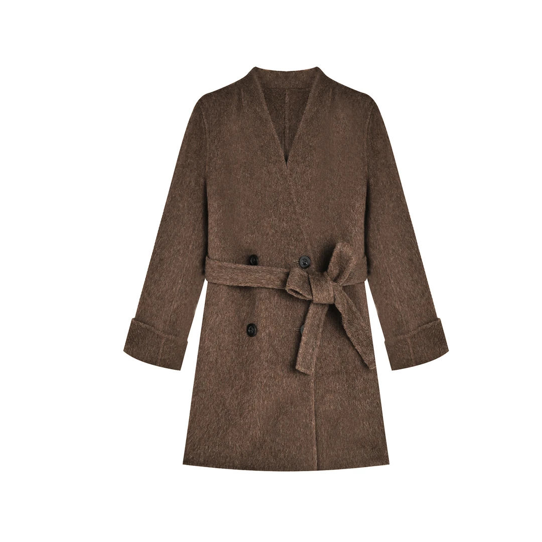 【大女主进阶版】百搭双面休闲双面呢大衣8A52D735