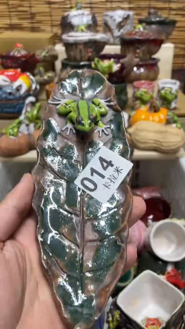 一***间014精美粗陶手工柴烧