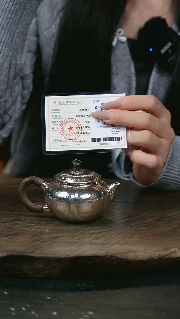 手工新品南瓜银壶999