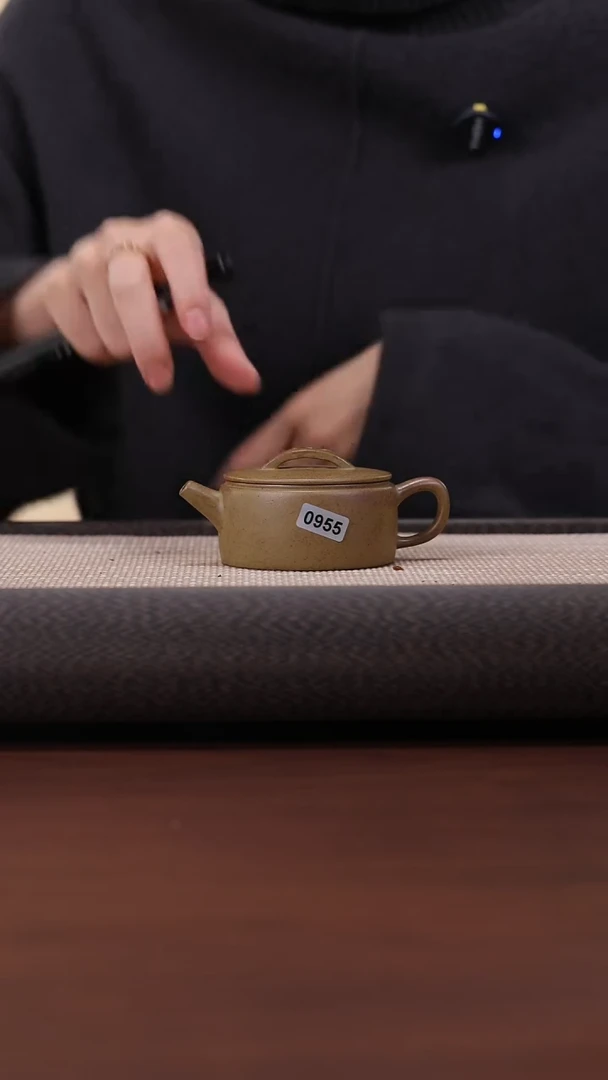 【闪购商品】紫砂茶壶955 WZ 柴烧 汉瓦 100cc