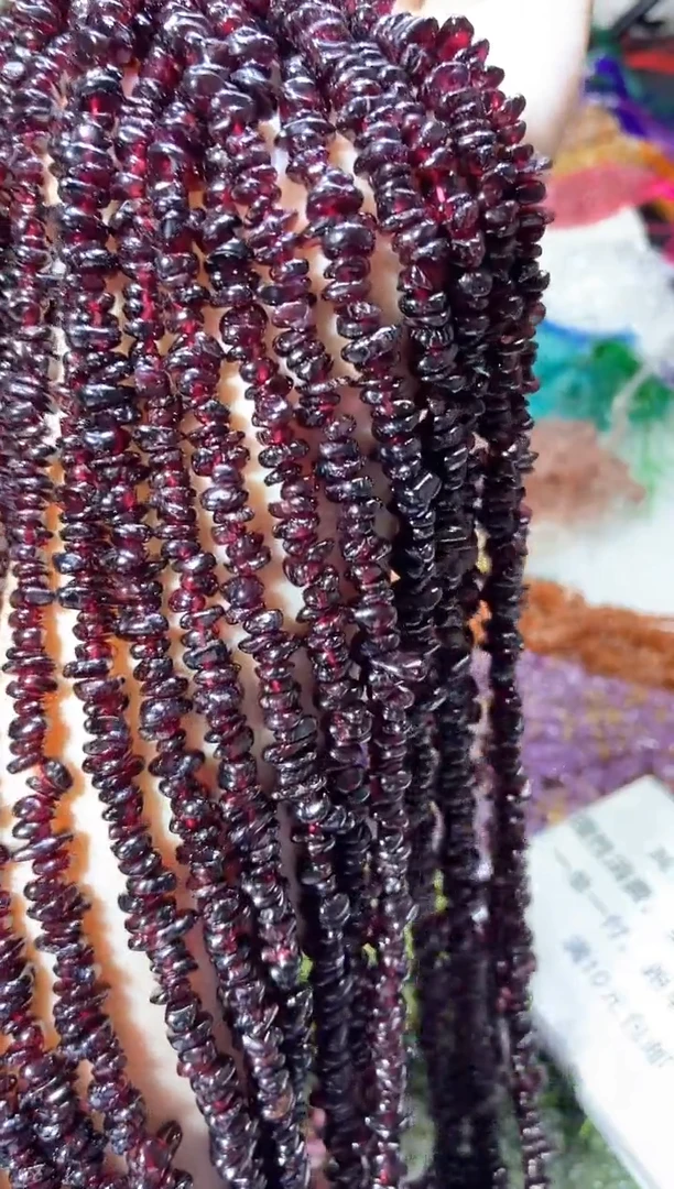 水晶珠宝半成品未镶嵌大石榴