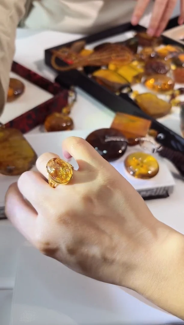 未镶嵌颈饰琥珀琥珀0710046随机发仅一件