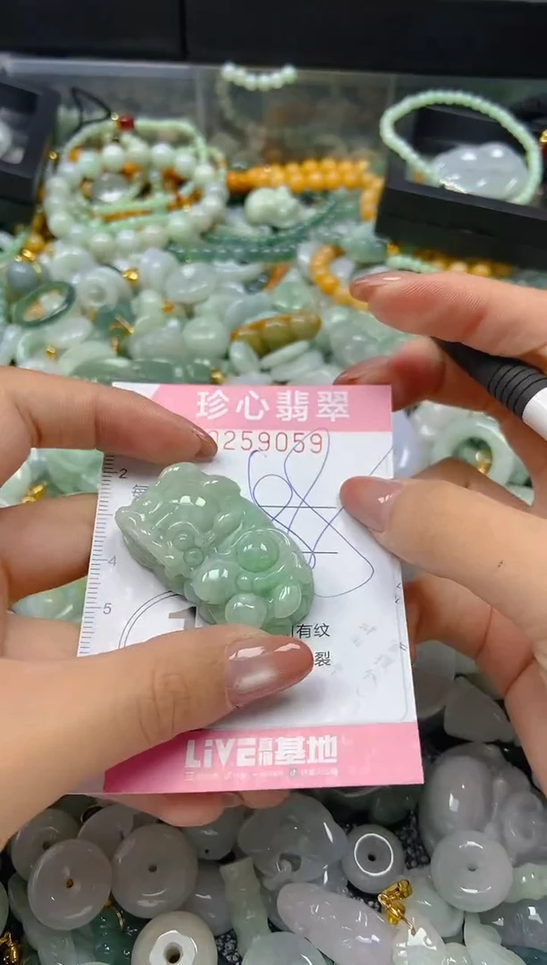 翡翠未镶嵌颈饰闪购0259059