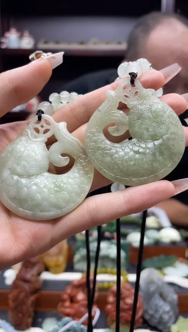 岫玉未镶嵌吊坠·多样性发货*拍一发一