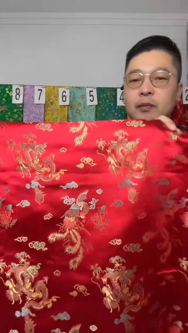 混纺织锦缎 幅宽 长度110.60