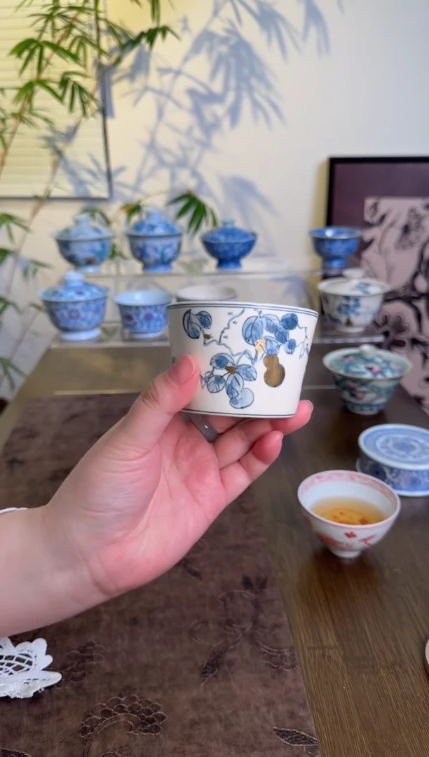 【闪购商品】景德镇手绘茶杯茶杯