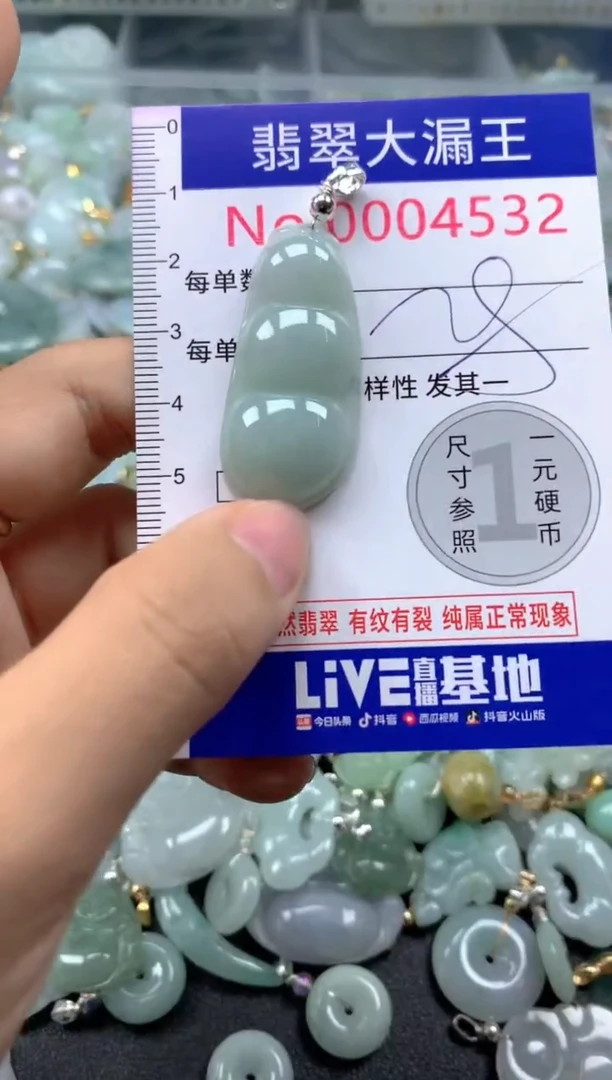 颈饰未镶嵌翡翠4532