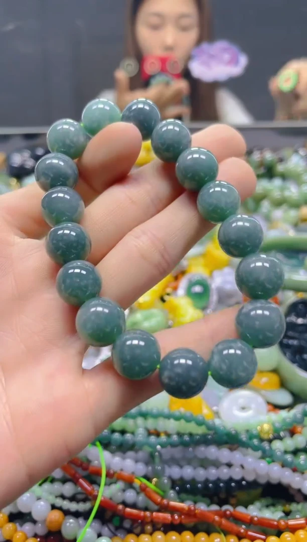 颈饰未镶嵌翡翠11MM