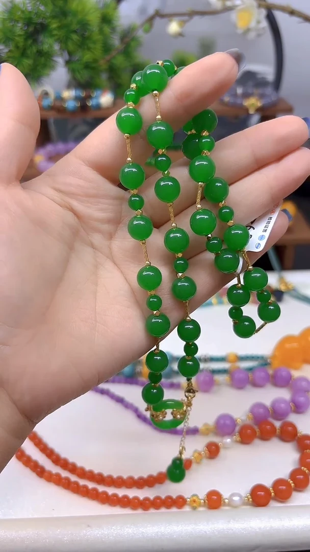 颈饰未镶嵌翡翠X768