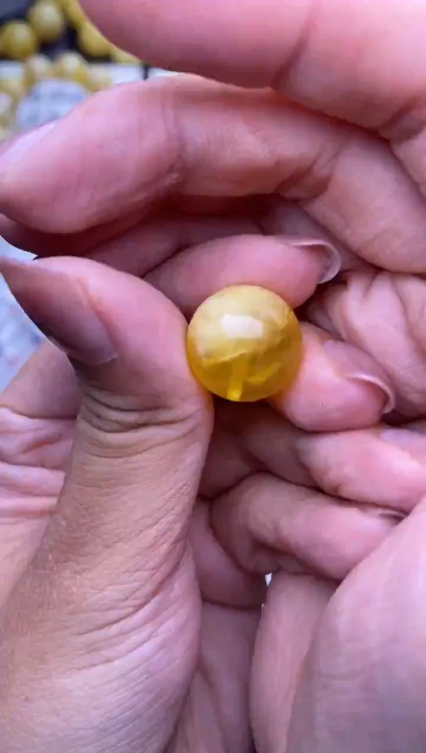 裸石琥珀未镶嵌大小姐珠宝123